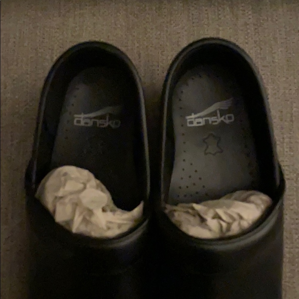 Dansko clogs, oiled full grain, black, sz 6 NIB - Picture 2 of 7